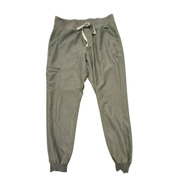 FIGS Technical Collection Gray Scrub Pants Size Small Jogger Style Womens - Picture 1 of 3